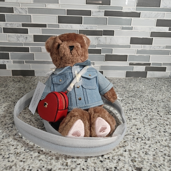 Kate Spade Denim Katey Bear Crossbody - Picture 7 of 9